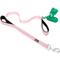 Show in main carousel: Frisco Traffic Leash with Padded Handles & Poop Bag Dispenser, Pink, Length: 4-ft, Width: 1-in + Refill Dog Poop Bags, Scented, 120 count slide 6 of 9