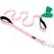 Show in main carousel: Frisco Traffic Leash with Padded Handles & Poop Bag Dispenser, Pink, Length: 6ft, Width: 1-in + Refill Dog Poop Bags, Scented, 120 count slide 6 of 9