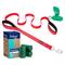 Show in main carousel: Frisco Traffic Leash with Padded Handles & Poop Bag Dispenser, Red, Length: 6ft, Width: 1-in + Refill Dog Poop Bags, Scented, 120 count slide 1 of 9