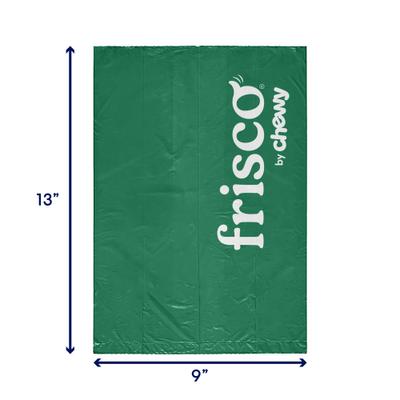 Show full view: Frisco Traffic Leash with Padded Handles & Poop Bag Dispenser, Red, Length: 6ft, Width: 1-in + Refill Dog Poop Bags, Scented, 120 count slide 3 of 9