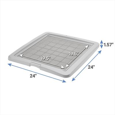 Show full view: Frisco Training Pad Holder, 24-in x 24-in + Dog Training & Potty Pads, 22 x 23-in, 100 count, Unscented slide 3 of 10