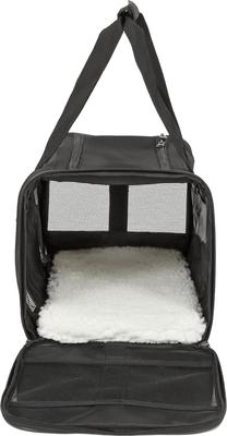 Show full view: Frisco Travel Bag Dog & Cat Carrier, Black, Medium slide 6 of 11
