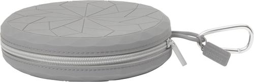 Show full view: Frisco Travel Collapsible Silicone Dog & Cat Bowl, Gray, Medium: 3 cup slide 6 of 10