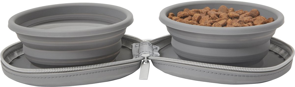 Frisco Travel Collapsible Silicone Dog & Cat Bowl