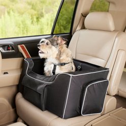 Frisco Travel Dog Bucket Booster Seat, Black, Large slide 1 of 5