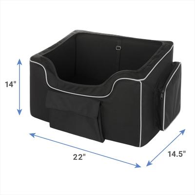 Show full view: Frisco Travel Dog Bucket Booster Seat, Black, Large slide 2 of 7