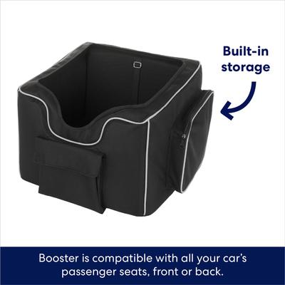 Show full view: Frisco Travel Dog Bucket Booster Seat, Black, Regular slide 4 of 7