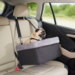 Frisco Travel Hanging Car Seat Dog Carrier, 17-in, Black