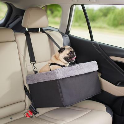 FRISCO Travel Hanging Car Seat Dog Carrier, 17-in, Black Chewy