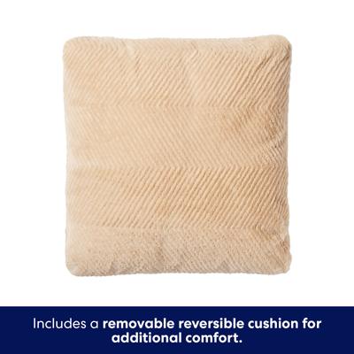 Show full view: Frisco Travel Lounger & Bolster Dog Bed, Black slide 5 of 10