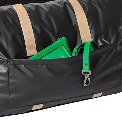Show full view: Frisco Travel Lounger & Bolster Dog Bed, Black slide 7 of 10