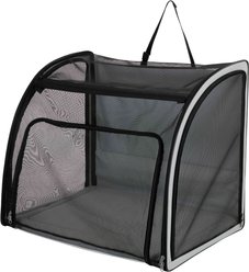 Frisco Travel Safety Dog & Cat Carrier, Large + Pet Fit for Life Collapsible Portable Litter Box slide 2 of 9