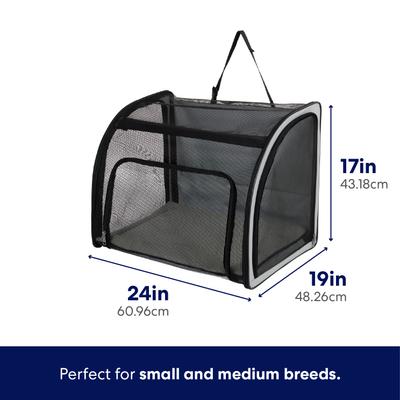 Show full view: Frisco Travel Safety Dog & Cat Carrier, Medium slide 2 of 9