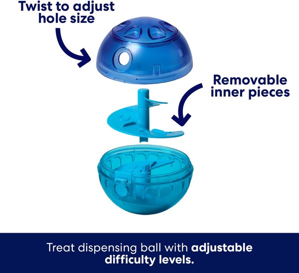 Show full view: Frisco Treat Dispensing Ball Dog Toy, Medium/Large slide 3 of 8