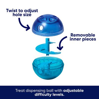 Show full view: Frisco Treat Dispensing Ball Dog Toy, Medium/Large slide 3 of 8