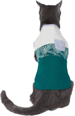 Show full view: Frisco Tropical Palm Dog & Cat T-Shirt, X-Small slide 3 of 8