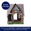 Show in main carousel: Frisco Tudor House Cardboard Cat House slide 3 of 8