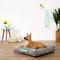 Show in main carousel: Frisco Tufted Pillow Cat & Dog Bed with Removable Cover, Gray, Large slide 1 of 9