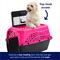 Show in main carousel: Frisco Two Door Top Load Plastic Dog & Cat Kennel, Pink, 24-in slide 5 of 10