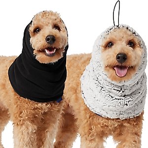 Frisco Two-Tone Cozy Sherpa Dog Snood, Medium/Large