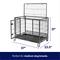 Show in main carousel: Frisco Ultimate Lightweight Heavy Duty Foldable & Stackable Steel Metal Single Door Dog Crate, Medium slide 2 of 11