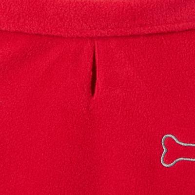 Show full view: Frisco Ultra lightweight Basic Dog & Cat Fleece Vest, Red, Small slide 6 of 8