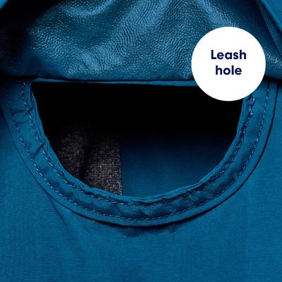 Show full view: Frisco Ultra Lightweight Dog & Cat Windbreaker with Removable Hood, Dark Blue, Small slide 6 of 12