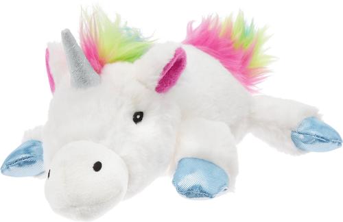 Show full view: Frisco Unicorn Plush Squeaky Dog Toy, White, Medium/Large slide 1 of 7