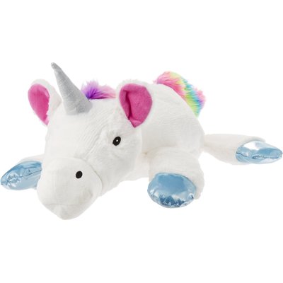 Frisco Frisco Unicorn Plush Squeaky Dog Toy, White, X-Large