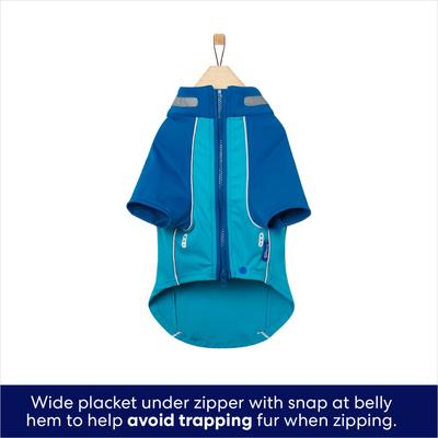 Show full view: Frisco UPF 50+ Dog Scuba Shirt, Teal, Large slide 4 of 11