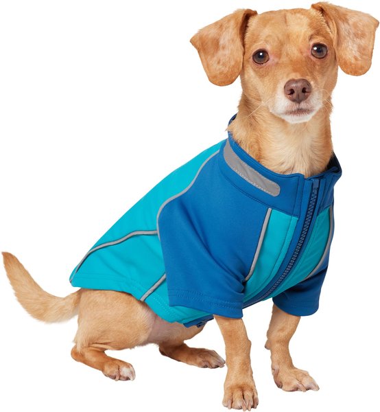 Show full view: Frisco UPF 50+ Dog Scuba Shirt, Teal, Small slide 1 of 11