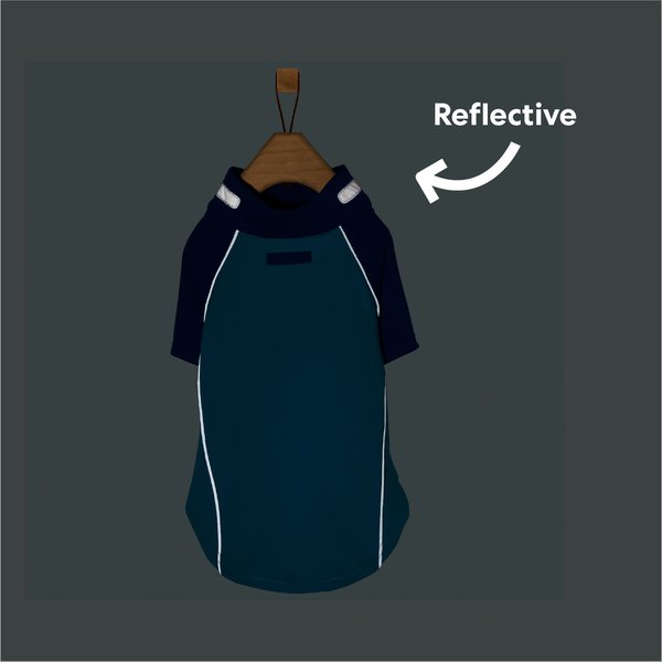 Show full view: Frisco UPF 50+ Dog Scuba Shirt, Teal, Small slide 7 of 11