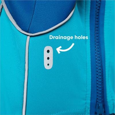 Show full view: Frisco UPF 50+ Dog Scuba Shirt, Teal, X-Large slide 6 of 11