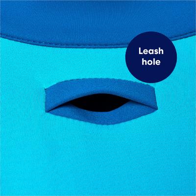 Show full view: Frisco UPF 50+ Dog Scuba Shirt, Teal, X-Large slide 5 of 11