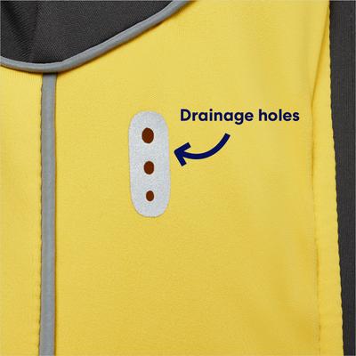 Show full view: Frisco UPF 50+ Ruffle Dog & Cat Scuba Dress, X-Large slide 7 of 12