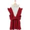 Show in main carousel: Frisco V Ruffle Dog & Cat Sweater Dress, Burgundy, Large slide 5 of 8