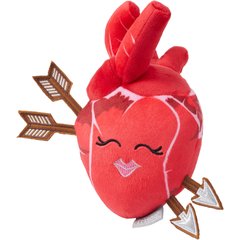 Frisco Valentine Anatomical Heart Plush Squeaky Dog Toy, Medium