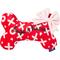 Show in main carousel: Frisco Valentine Bone Reversible Plush Squeaky Dog Toy, Hugs & Kisses, Medium/Large slide 1 of 7