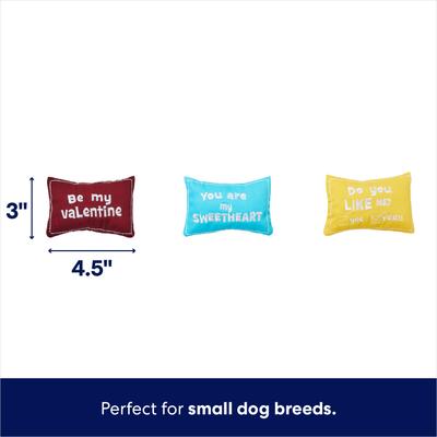 Show full view: Frisco Valentine Box of Cards Hide & Seek Puzzle Plush Squeaky Dog Toy, Small slide 3 of 8