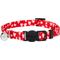 Show in main carousel: Frisco Valentine's Heart Printed Cat Collar, 8 to 12-in neck, 3/8-in wide slide 1 of 10