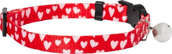 Frisco Valentine Heart Printed Dog Collar