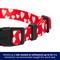 Show in main carousel: Frisco Valentine's Heart Printed Dog Collar, Small slide 4 of 9
