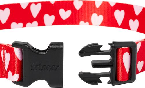Show full view: Frisco Valentine's Heart Printed Dog Collar, XX-Large/XXX-Large slide 3 of 10