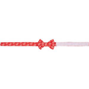 Frisco Valentine's Hearts Dog & Cat Bow Tie, Hearts, X-Small/Small