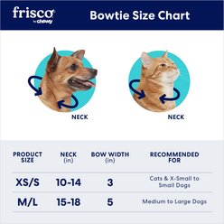 Frisco Valentine's Hearts Dog & Cat Bow Tie, Hearts, Medium/Large slide 2 of 5