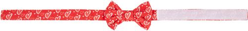 Show full view: Frisco Valentine's Hearts Dog & Cat Bow Tie, Hearts, Medium/Large slide 4 of 7