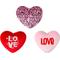 Show in main carousel: Frisco Valentine Hearts Plush Squeaky Dog Toy, Small, 3 count slide 1 of 7