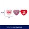 Show in main carousel: Frisco Valentine Hearts Plush Squeaky Dog Toy, Small, 3 count slide 2 of 7