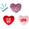 Show in main carousel: Frisco Valentine Hearts Plush Squeaky Dog Toy, Small, 3 count slide 3 of 7