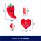 Show in main carousel: Frisco Valentine Hot Pepper Plush, Spring & Ball Variety Pack Cat Toy with Catnip, 4 count slide 2 of 7
